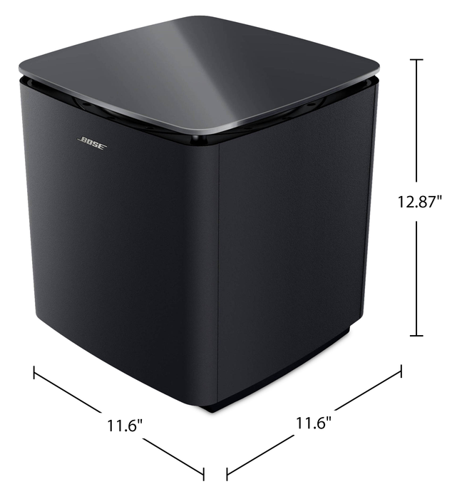 Caisson d’extrêmes graves sans fil Lifestyle Ultra de Bose - noir (893955-1100)