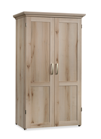  Armoire décorative de rangement Boon de 21,81 po avec surface de travail pliable - érable Pacifique