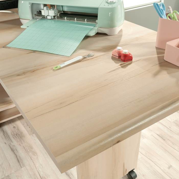 Armoire décorative de rangement Boon de 35,12 po avec surface de travail pliable - érable Pacifique