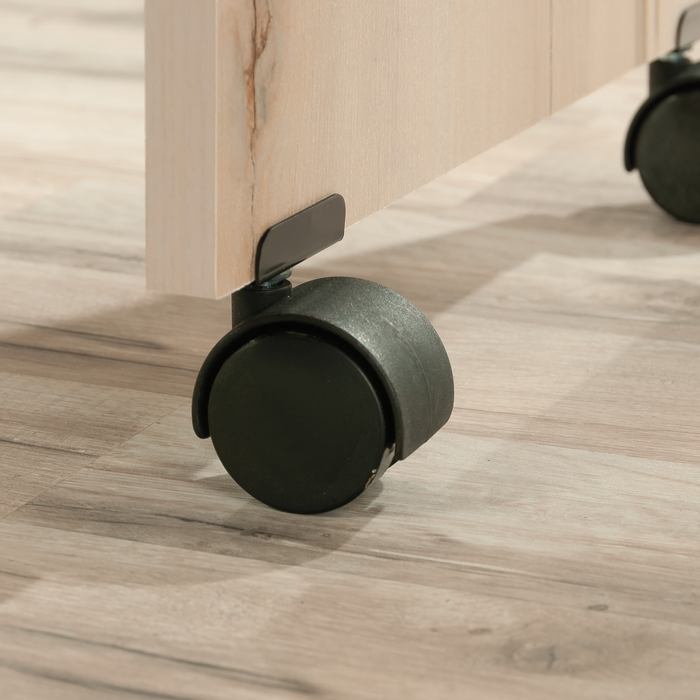 Armoire décorative de rangement Boon de 35,12 po avec surface de travail pliable - érable Pacifique