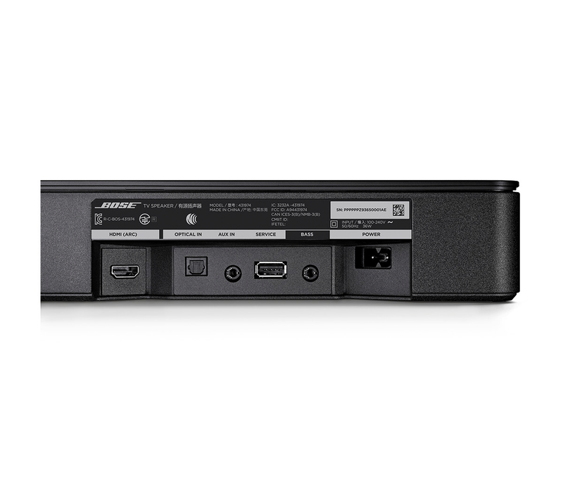 Haut-parleur de téléviseur Bose - noir (838309-1100)