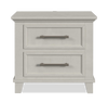 Celine Bedside 2-Drawer Nightstand, 28"W x 26"H – Ivory | Table de nuit Celine de 28 po (L) x 26 po (H) à 2 tiroirs - ivoire