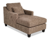 Made in Canada Sofa Lab Customizable 36" Fabric Accent Chaise with Wood Legs – Chenille Praline  | Fauteuil long d’appoint personnalisable de Sofa Lab de 36 po fabriqué au Canada en tissu avec pattes en bois - Chenille Praline