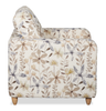 Made in Canada Sofa Lab Customizable Club 36" Fabric Accent Chair with Wood Legs – Dust Accent Fabric | Fauteuil d’appoint personnalisable Club de Sofa Lab de 36 po fabriqué au Canada en tissu avec pattes en bois - tissu décoratif Dust
