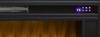 Clyde 81” Electric Fireplace TV Stand with Storage and Cable Management for TVs up to 90” – Golden Oak | Meuble pour téléviseur Clyde de 81 po avec foyer électrique, rangement et système de gestion des câbles pour téléviseurs jusqu’à 90 po - chêne doré