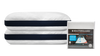 Protège-matelas CooltouchMC de Masterguard pour grand lit avec 2 CooltouchMC Plus oreillers pour grand lit