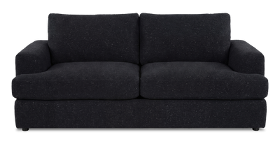 Made in Canada Customizable Sofa Lab Curve 86" Fabric Condo Sofa  – Teddy Raven | Sofa personnalisable Curve de Sofa Lab de 86 po de format condo fabriqué au Canada en tissu - Teddy Raven