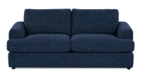 Sofa personnalisable Curve de Sofa Lab de 86 po de format condo fabriqué au Canada en tissu - Chenille Pacific