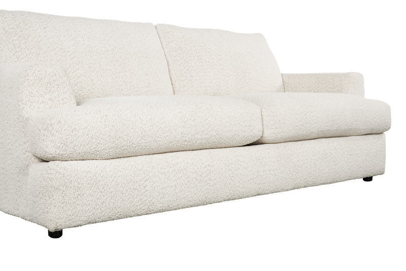 Sofa personnalisable Curve de Sofa Lab de 88 po fabriqué au Canada en tissu - Teddy Riverrock