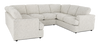 Sofa sectionnel en U personnalisable Curve de Sofa Lab fabriqué au Canada en tissu - Teddy Riverrock