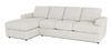 Sofa avec fauteuil long de gauche personnalisable Curve de Sofa Lab fabriqué au Canada en tissu - Teddy Riverrock