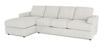  Sofa avec fauteuil long de gauche personnalisable Curve de Sofa Lab fabriqué au Canada en tissu - Teddy Riverrock