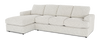Sofa-lit sectionnel de gauche personnalisable Curve de Sofa Lab fabriqué au Canada en tissu - Teddy Riverrock