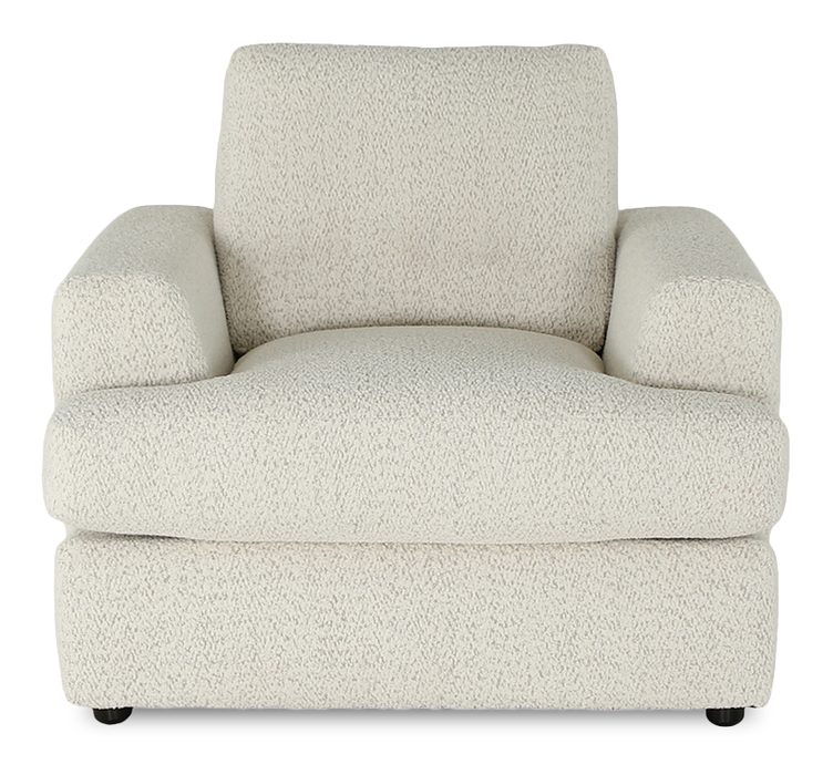 Fauteuil personnalisable Curve de Sofa Lab de 40 po fabriqué au Canada en tissu - Teddy Riverrock