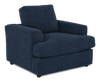 Fauteuil personnalisable Curve de Sofa Lab de 40 po fabriqué au Canada en tissu - Chenille Pacific