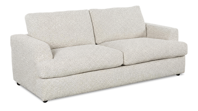Made in Canada Customizable Sofa Lab Curve 88" Fabric Sofa Bed - Teddy Riverrock | Sofa-lits personnalisable Curve de Sofa Lab de 88 po fabriqué au Canada en tissu - Teddy Riverrock
