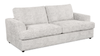  Sofa-lits personnalisable Curve de Sofa Lab de 38 po fabriqué au Canada en tissu - Plush Oyster