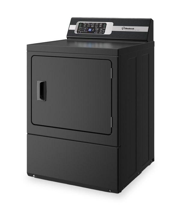 Sécheuse électrique Huebsch de 7 pi3 avec désinfection et Pet PlusMC - noir mat - DF7111BE 