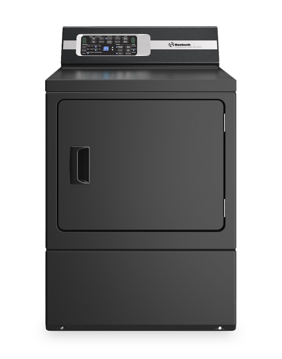 Sécheuse électrique Huebsch de 7 pi3 avec désinfection et Pet PlusMC - noir mat - DF7111BE 