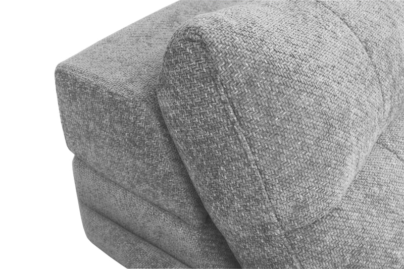 Fauteuil à inclinaison électrique Elevate de Scott Living de 42 po en tissu de chenille - gris