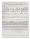 Carpette Ellison grise à motif de vague - 5 pi x 7 pi