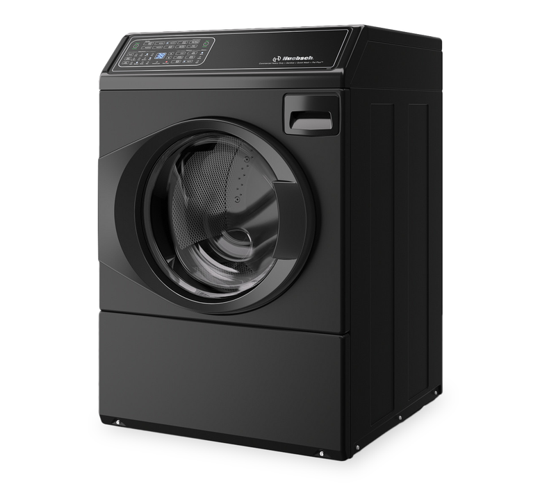 Laveuse Huebsch à chargement frontal de 3,5 pi3 avec Pet PlusMC - noir mat - FF7111BN