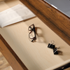 Forge 59.06" Office Desk with 3 Drawers and Cable Management – Washington Cherry | Bureau Forge de 59,06 po à 3 tiroirs avec système de gestion des câbles - cerisier de Washington