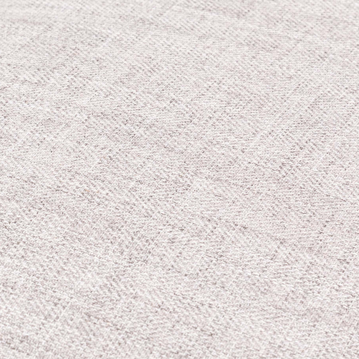Sofa sectionnel Freeman de Kort & Co. 2 pièces po en tissu d’apparence lin avec pattes en bois - blanc colombe