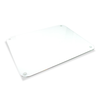 Clear Glass Desk Pad – 19” x 24” | Sous-main de bureau en verre transparent - 19 po x 24 po
