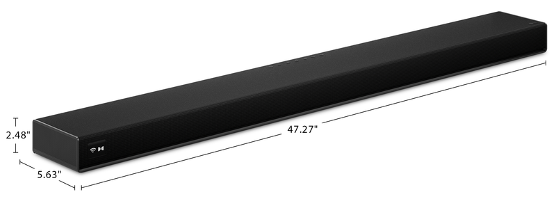 Barre de son sans fil à 9.1.6 canaux H7 Sound Suite de LG pour un son spatial (H7.ACANLLK)