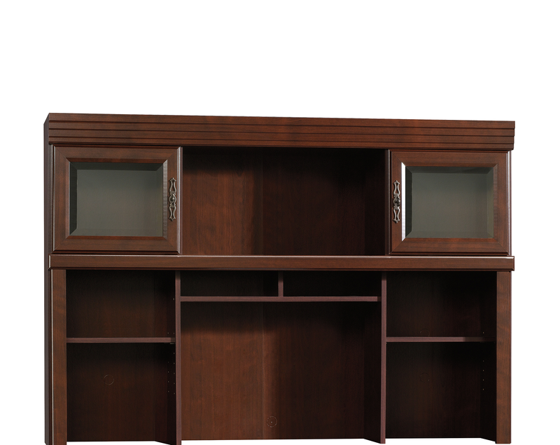 Bureau Heritage de 59.25 po avec crédence - cerisier classique