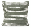 Coussin décoratif Harris en tissu - olive