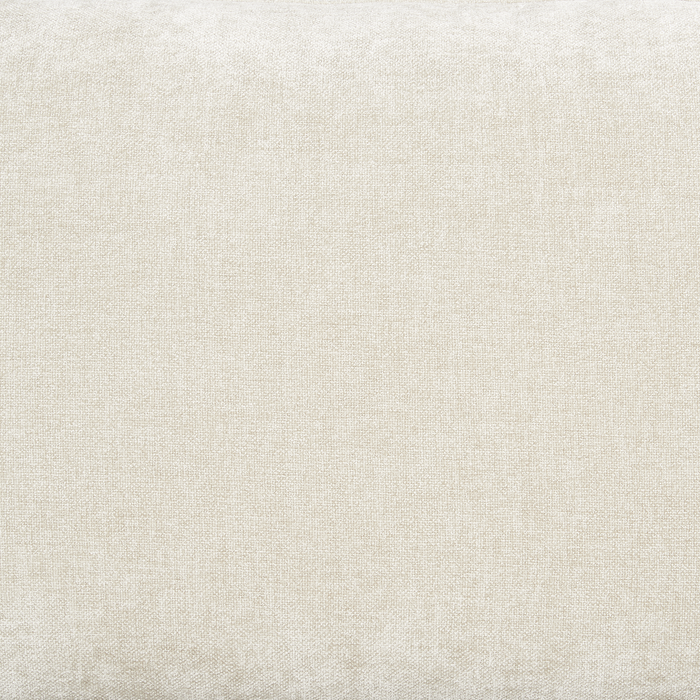 Sofa sectionnel de droite Horizon 2 pièces en tissu avec base et pattes en bois - pierre