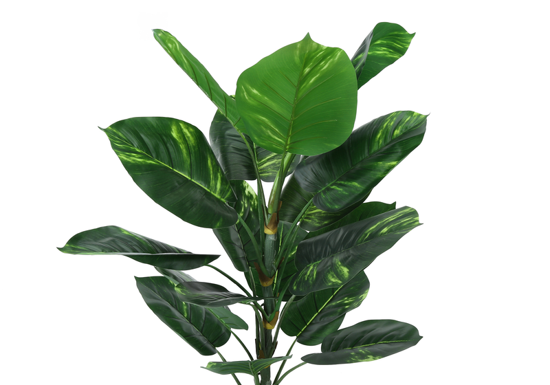 Dieffenbachia artificiel de 54 po en pot de 6 po pour l’intérieur 