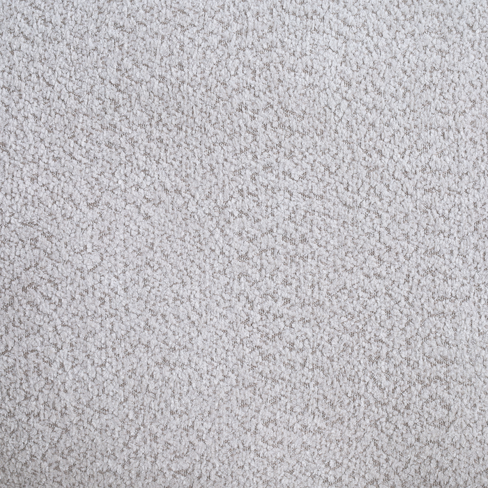 Fauteuil d’appoint modulaire Infinity en tissu de chenille - gris clair 