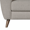 Iverly 61” Linen-Look Fabric Loveseat with Removable Back Cushions – Sand | Causeuse Iverly de 61 po en tissu d’apparence lin avec coussins de dossier amovibles - sable