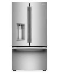  Réfrigérateur KitchenAid de 23,1 pi³ et de 35,6 po à profondeur de comptoir à portes françaises - acier inoxydable - KRFC536SPS