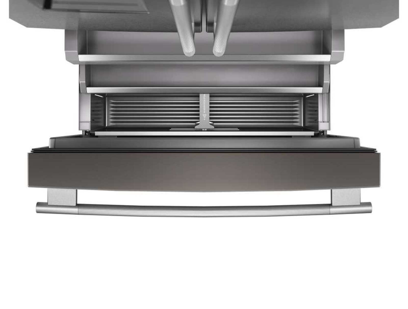 Réfrigérateur KitchenAid de 23,9 pi3 et de 36,6 po de profondeur comptoir à portes françaises - acier inoxydable - KRFC736SPS