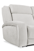 Shaquille O’Neal Home Legacy 3-Piece Right-Facing Power Reclining Sectional with Shaq-o-pedic Comfort - Grey  | Sofa sectionnel de droite à inclinaison électrique Legacy de Shaquille O’Neal Home 3 pièces avec confort Shaq-o-pedic - gris