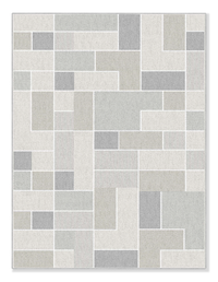  Carpette Lillian multicolore - 5 pi x 7 pi