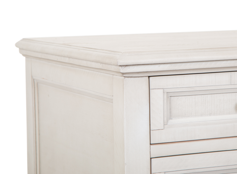 Bureau Milson de 64 po avec rangement et tablettes réglables - albâtre