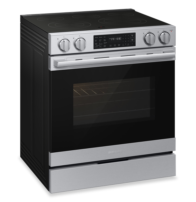 Cuisinière électrique encastrée Samsung de 6,3 pi3 avec friture à air Air Fry Max - acier inoxydable - NSE80H63SRAC