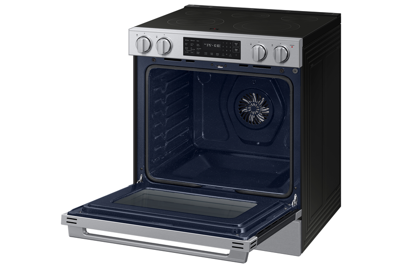 Cuisinière électrique encastrée Samsung de 6,3 pi3 avec friture à air Air Fry Max - acier inoxydable - NSE80H63SRAC