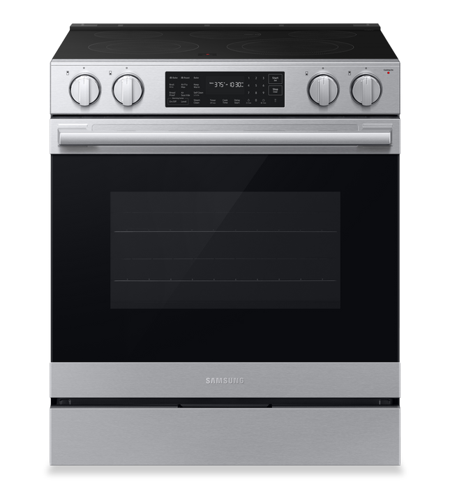 Cuisinière électrique encastrée Samsung de 6,3 pi3 avec friture à air Air Fry Max - acier inoxydable - NSE80H63SRAC