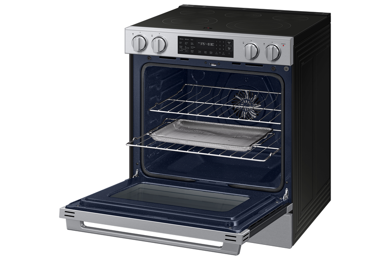 Cuisinière électrique encastrée Samsung de 6,3 pi3 avec friture à air Air Fry Max - acier inoxydable - NSE80H63SRAC