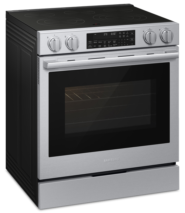 Cuisinière intelligente électrique encastrée Samsung de 6,3 pi3 avec friture à air - acier inoxydable - NSE90H63SRAC