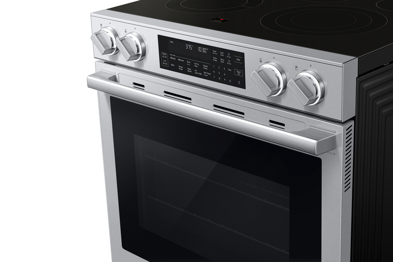 Cuisinière intelligente électrique encastrée Samsung de 6,3 pi3 avec friture à air - acier inoxydable - NSE90H63SRAC