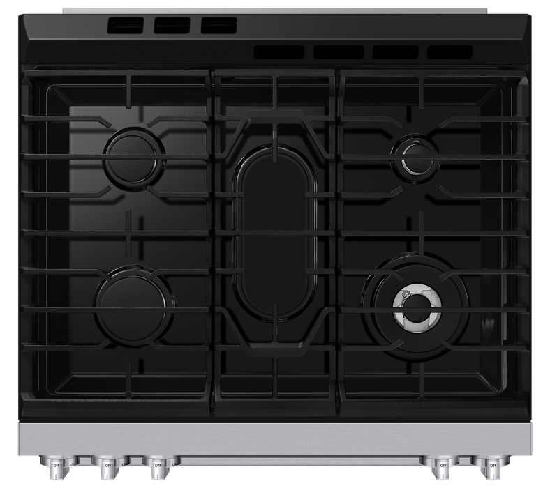 Cuisinière encastrée Samsung de 6 pi3 à convection véritable avec friture à air Air Fry Max - acier inoxydable - NSG80H60SRAA 