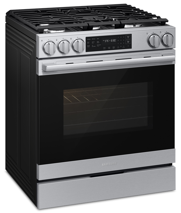 Cuisinière encastrée Samsung de 6 pi3 à convection véritable avec friture à air Air Fry Max - acier inoxydable - NSG80H60SRAA 