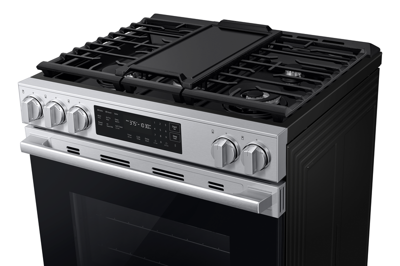 Cuisinière encastrée Samsung de 6 pi3 à convection véritable avec friture à air Air Fry Max - acier inoxydable - NSG80H60SRAA 